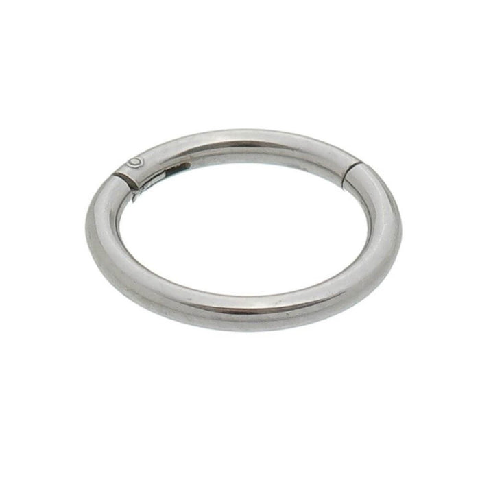 Piercing de Furo Piuka Argola Segmento 8mm Niah Prata