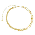 Choker Piuka Billy Elos Grumet Folheado a Ouro 18k