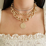 Choker Piuka Riviera Chiara Zircônias Pequena Cristal Folheada em Ródio Branco