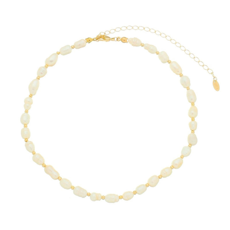 Choker Piuka Lanis Pérolas de Água Doce