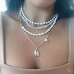 Choker Piuka Lanis Pérolas de Água Doce