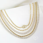 Colar Curto Paula Cordão Baiano Folheado a Ouro 18k