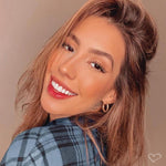 Brinco de Argola Yanca Folheado a Ouro 18k