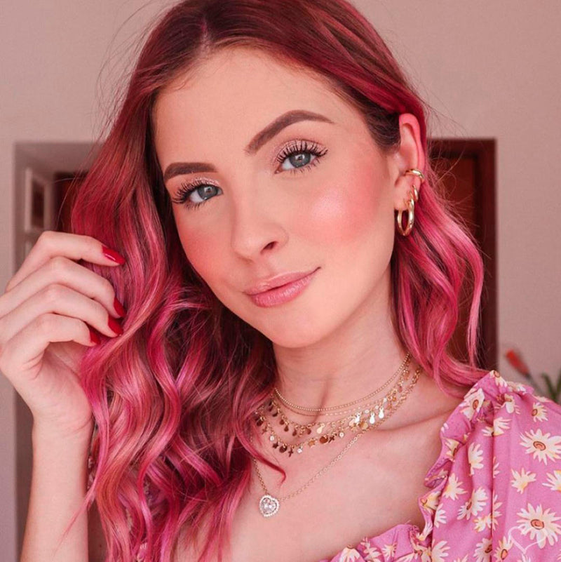 Brinco de Argola Yanca Folheado a Ouro 18k