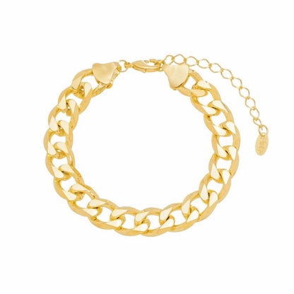 Pulseira Folheada a Ouro 18k Elos Grumet Cami