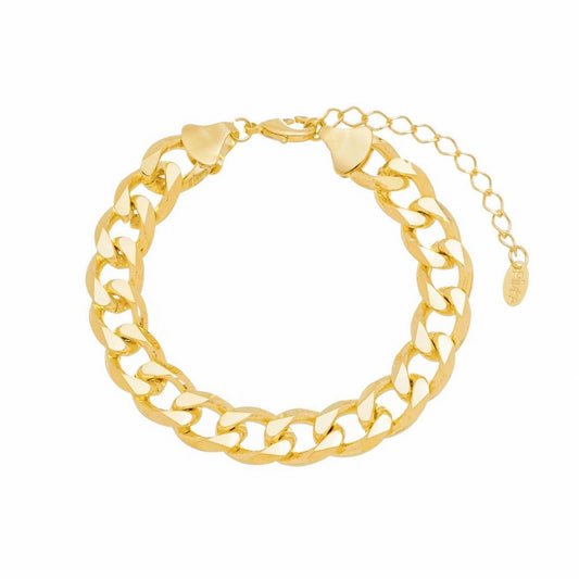 Pulseira Folheada a Ouro 18k Elos Grumet Cami
