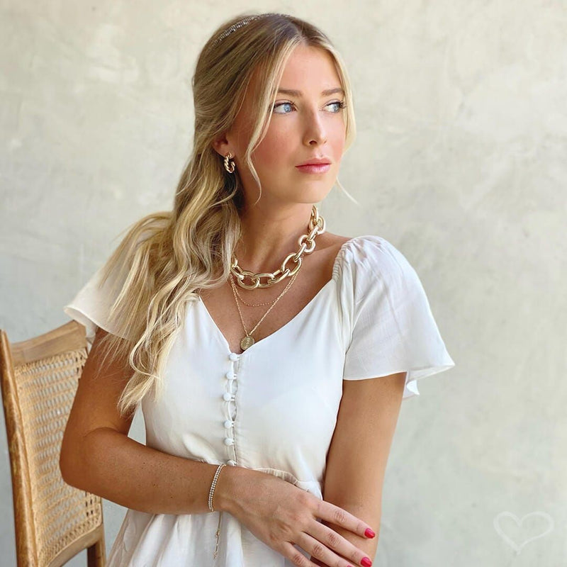 Brinco de Argola Tubo Torcido Camila P Folheado a Ouro 18k