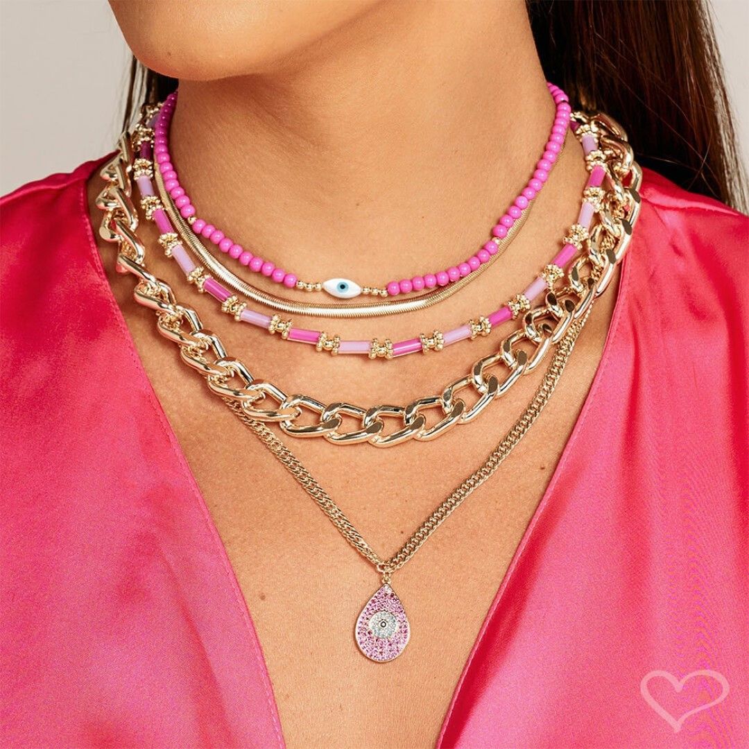 Choker Piuka Fernanda Malha Fina Metal Folheada a Ouro 18k