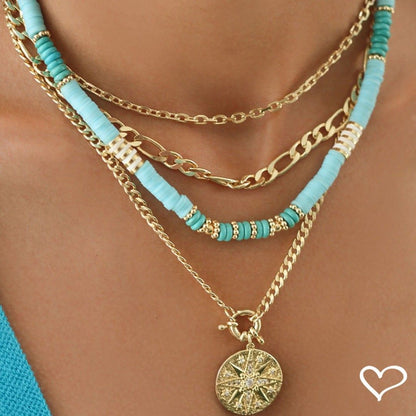 Choker Piuka Yanca Elos Folheado a Ouro 18k