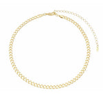 Choker Piuka Frida Elos Groumet Folheado a Ouro 18k