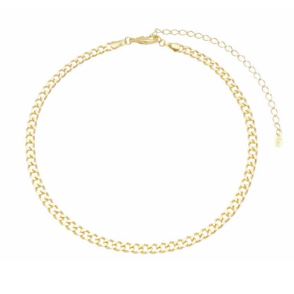 Choker Piuka Frida Elos Groumet Folheado a Ouro 18k