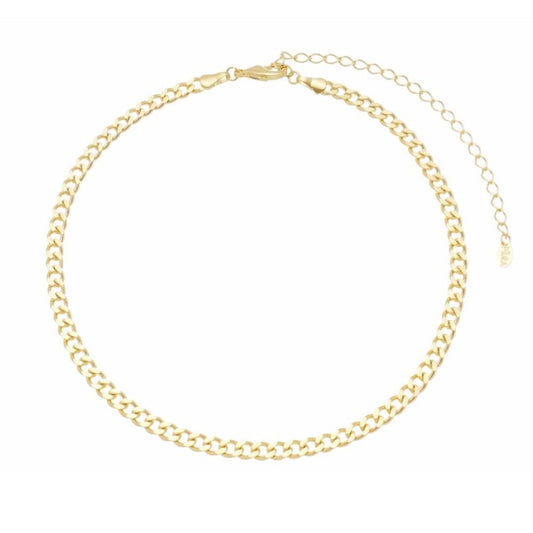 Choker Piuka Frida Elos Groumet Folheado a Ouro 18k