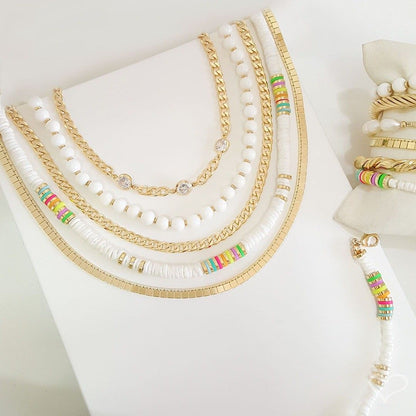 Choker Piuka Frida Elos Groumet Folheado a Ouro 18k