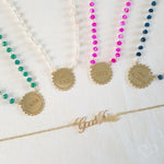 Colar Feminino Good Vibes Folheado à Ouro 18k