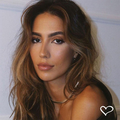 Choker Piuka Fernanda Malha Metal Larga Folheada a Ouro 18k