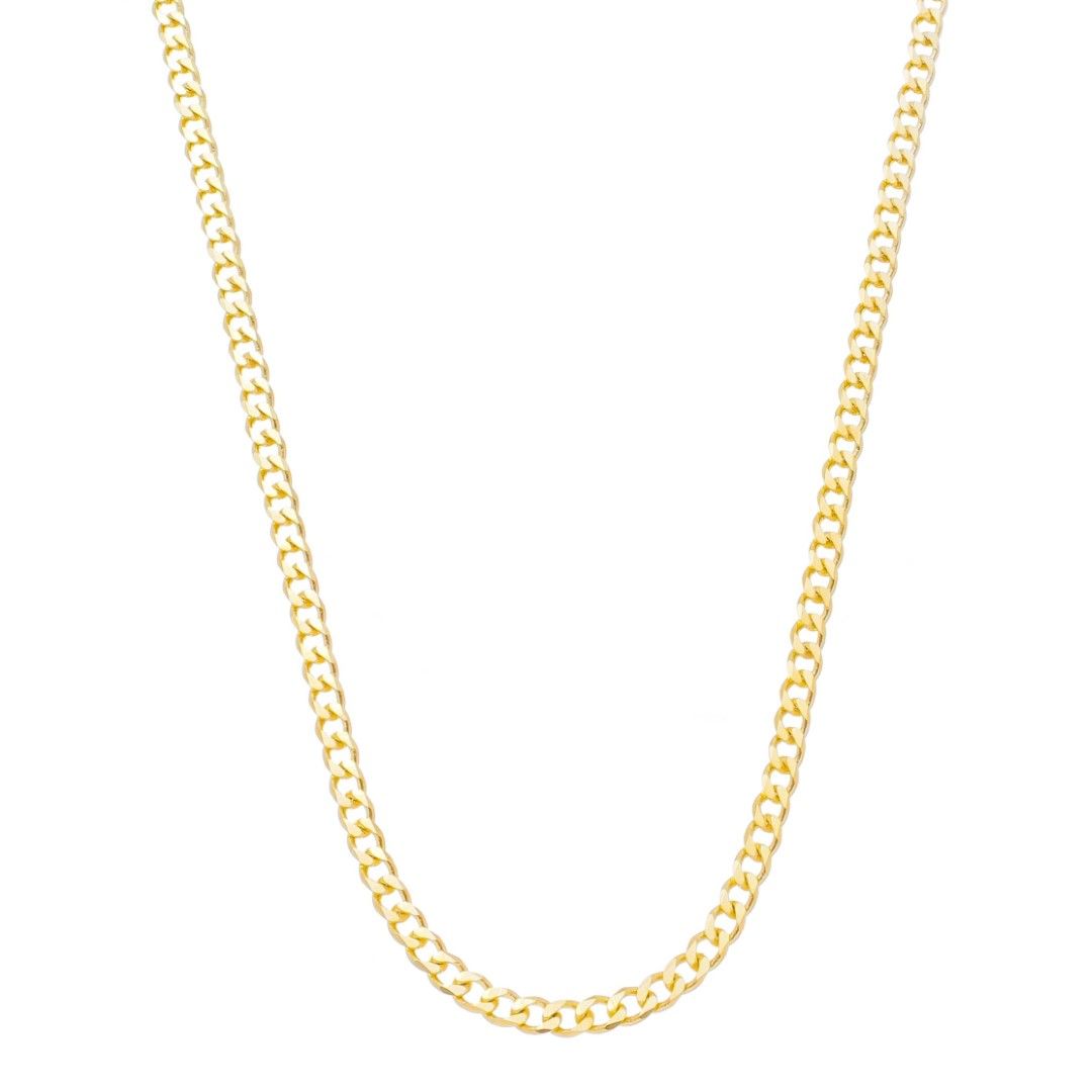 Colar Longo Margo Elos Folheado a Ouro 18k