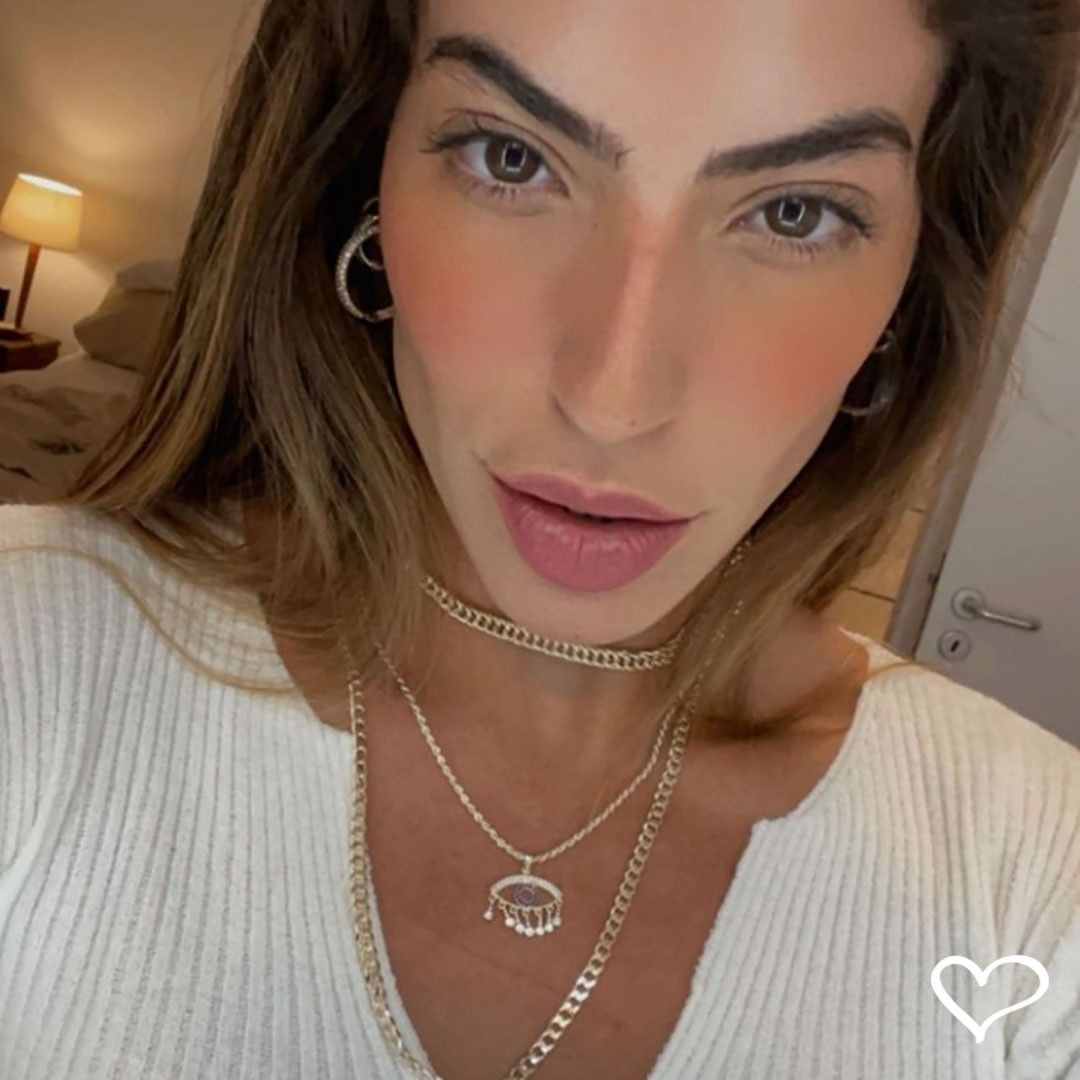 Colar Longo Margo Elos Folheado a Ouro 18k