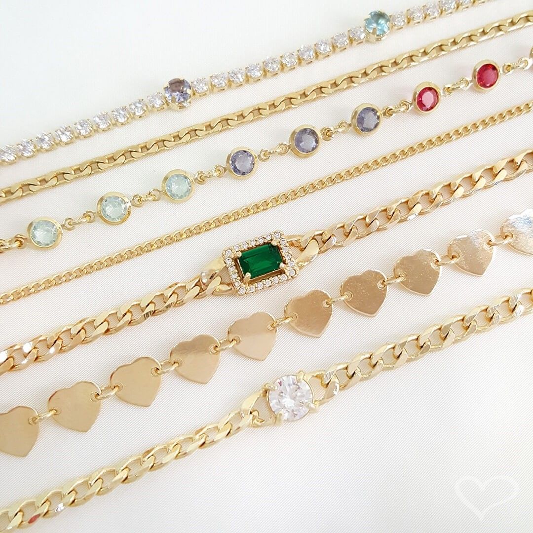 Colar Longo Margo Elos Folheado a Ouro 18k
