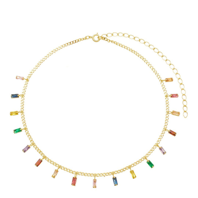 Colar Feminino Medalha Be Kind Folheado a Ouro 18k