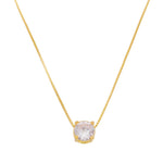 Colar Ponto de Luz Lavínia Zircônia Folheado a Ouro 18k