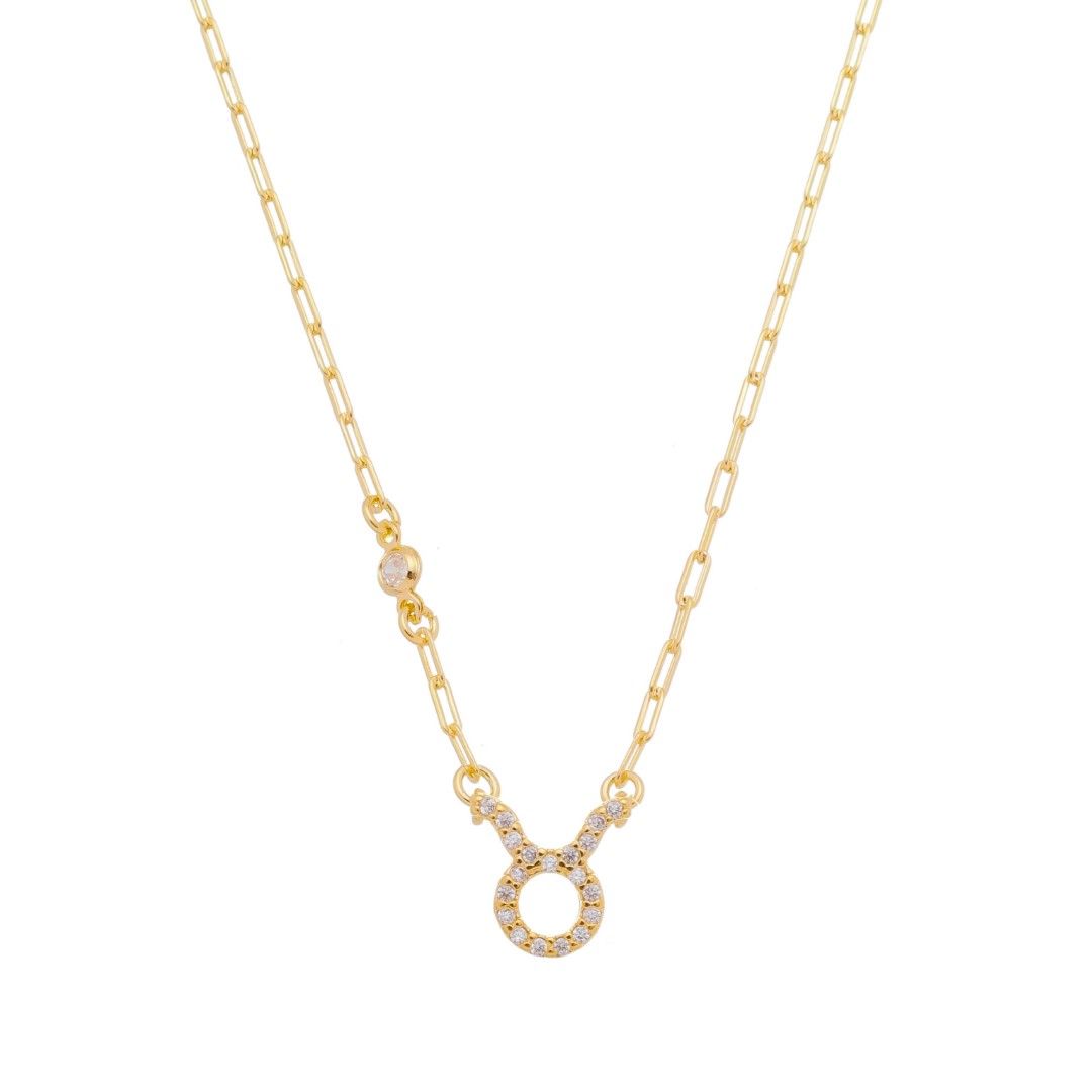 Colar de Signos Zircônias Folheado a Ouro 18k