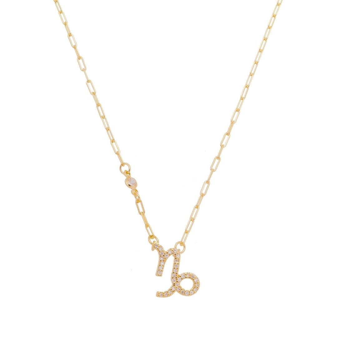 Colar de Signos Zircônias Folheado a Ouro 18k