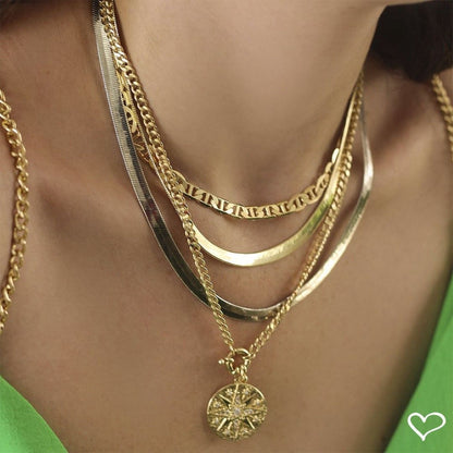 Choker Piuka Louise Elos Folheado a Ouro 18k