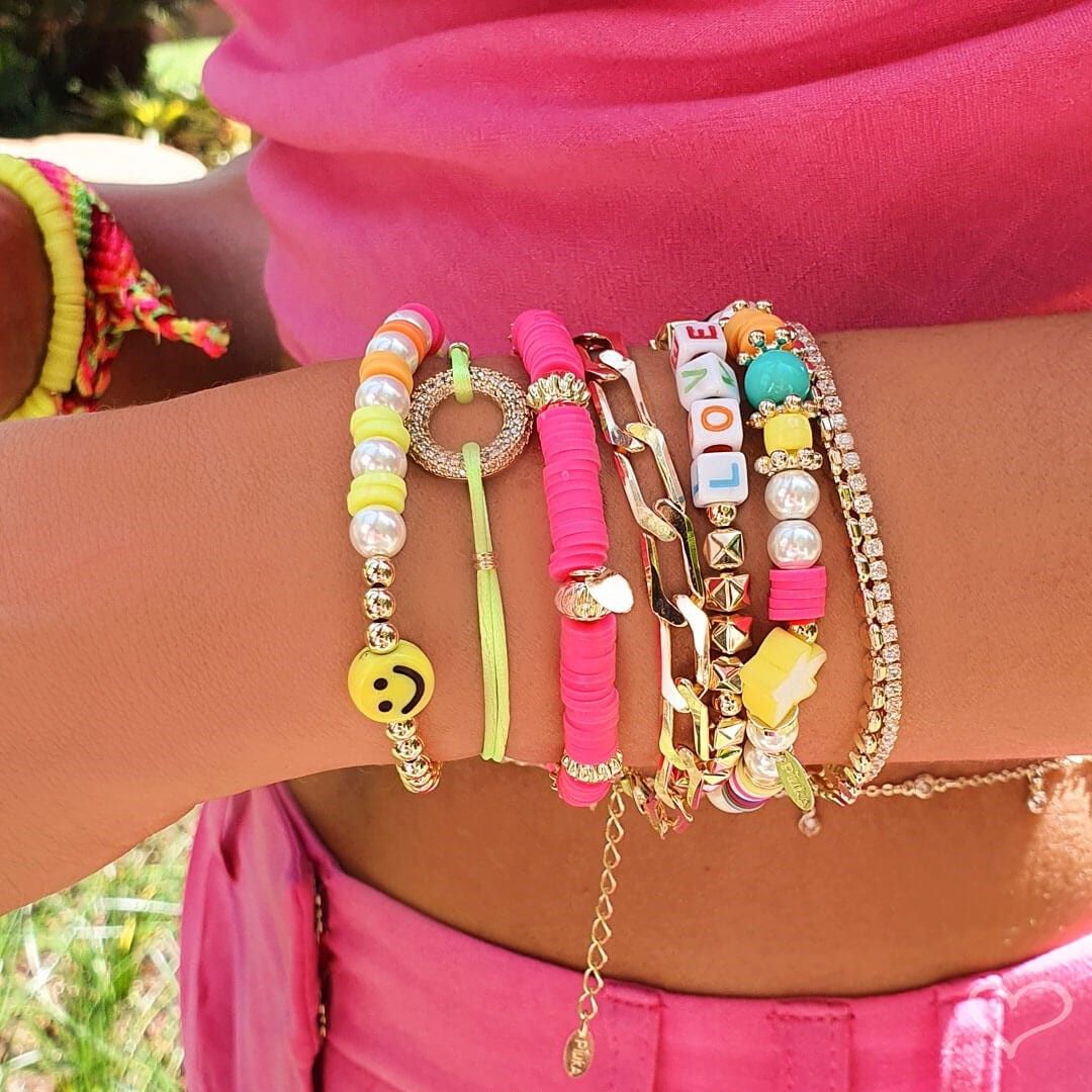 Pulseira Folheada a Ouro 18k Elos Natália