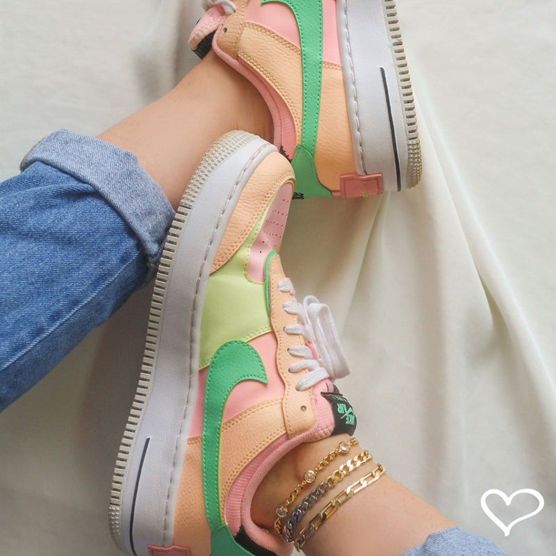 Tornozeleira Piuka Raiza Folheada a Ouro 18k e Folheada em Ródio Branco