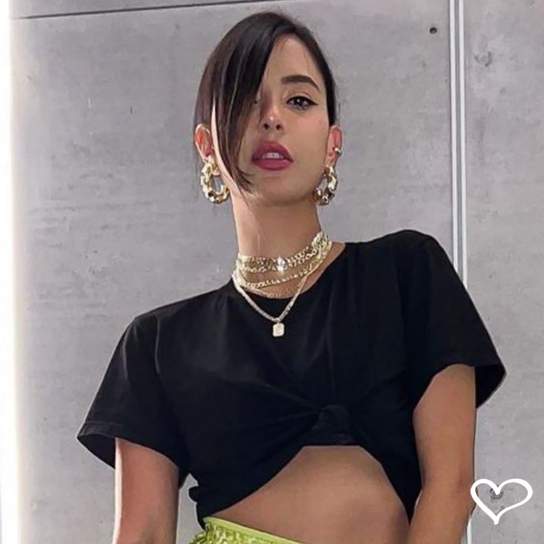 Brinco de Argola Torcida Carla Folheado a Ouro 18k