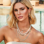 Brinco de Argola Torcida Carla Folheado a Ouro 18k