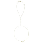 Body Chain Piuka Dua Bolinhas Folheado a Ouro 18k