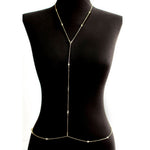 Body Chain Piuka Sienna Zircônias Folheado a Ouro 18k