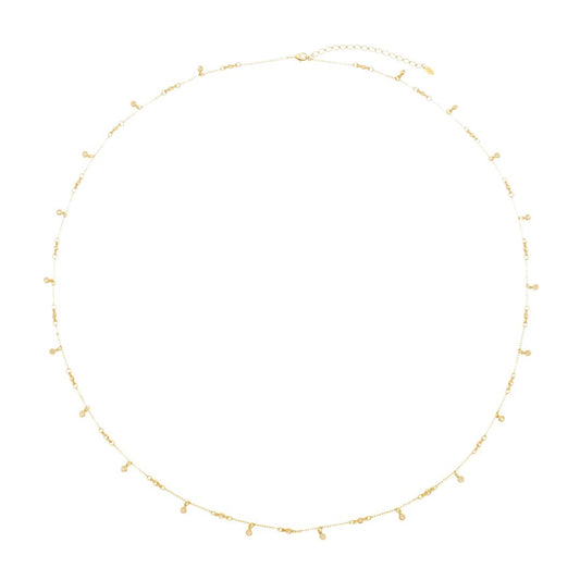 Belly Chain Piuka Lola Zircônias Folheado a Ouro 18k