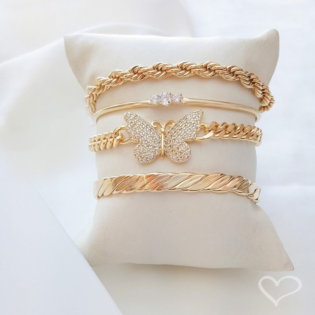 Pulseira Folheada a Ouro 18k Cordão Baiano Priscila