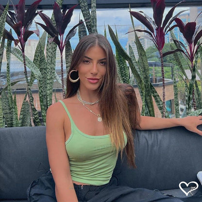 Colar Curto Piuka Priscila Cordão Baiano Folheado em Ródio Branco