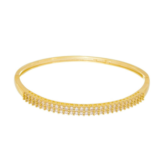 Bracelete Piuka Graziela Zircônias Folheado a Ouro 18k