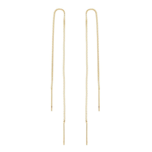 Brinco Fefe Fio Folheado a Ouro 18k