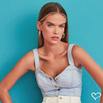 Brinco de Argola Torcida Carla Folheado em Ródio Branco