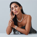 Anel Vintage Talita Zircônias Folheado a Ouro 18k
