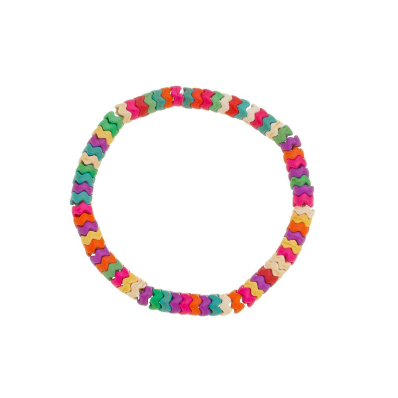 Pulseira Liza Resina Multicolorida