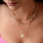 Choker Ellie Zircônias Multicoloridas