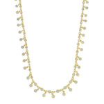 Colar de Zircônias Alice Mini Pontos de Luz Folheado a Ouro 18k