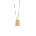 Colar Vintage Placa Mão de Hamsa Zircônias Folheado a Ouro 18k