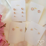 Brinco Ponto de Luz P Amor Hcc Zircônia Folheado a Ouro 18k