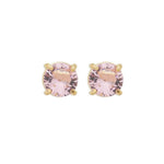 Brinco Ponto de Luz G Amor Hcc Zircônia Folheado a Ouro 18k
