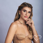 Colar Curto Ilana Elos Folheado a Ouro 18k Piuka