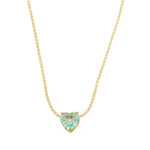 Colar Maria Fernanda Gota Zircônia Acqua Folheado a Ouro 18k