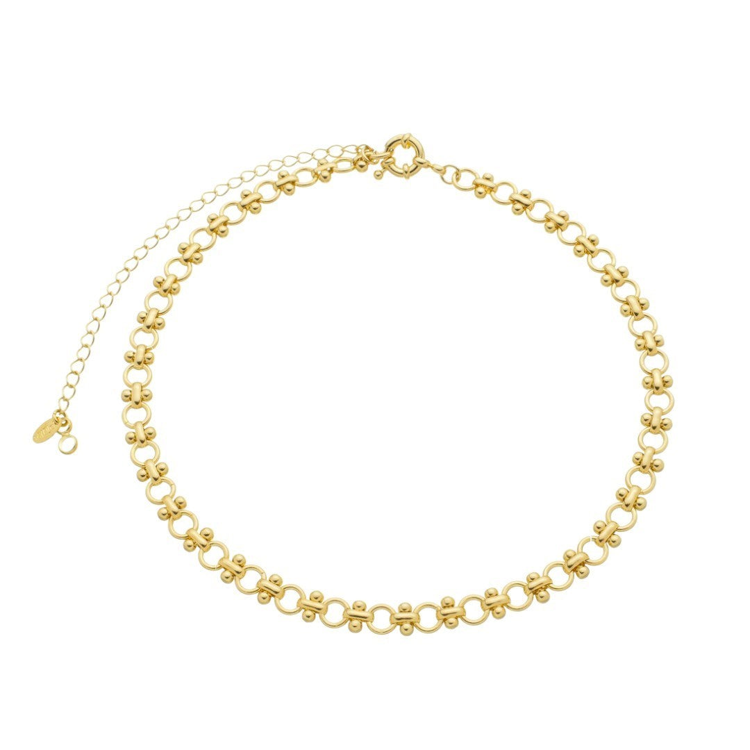 Choker Lavinia Elos Folheada a Ouro 18k