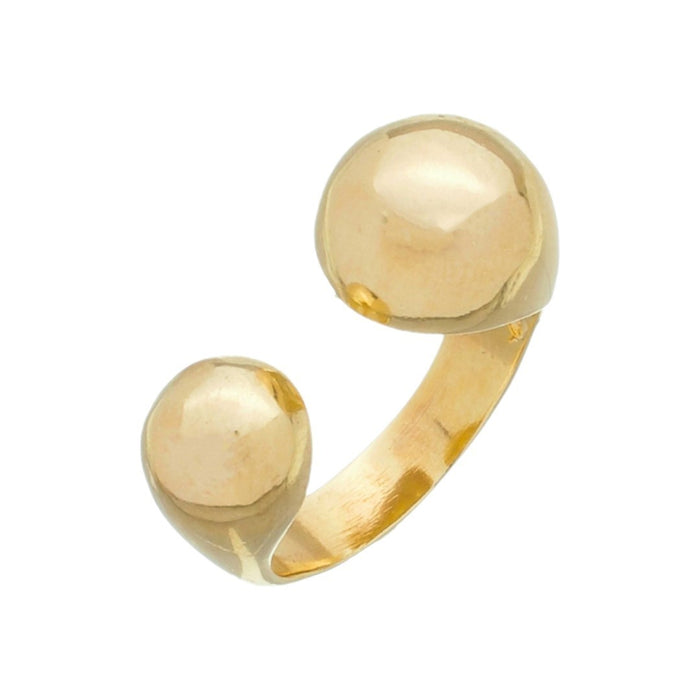 Anel Ajustável Lika Folheado a Ouro 18k